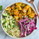 cauliflower grain bowl