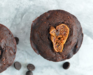 Recipe for Mini Chocolate Olive Oil Fig Cake