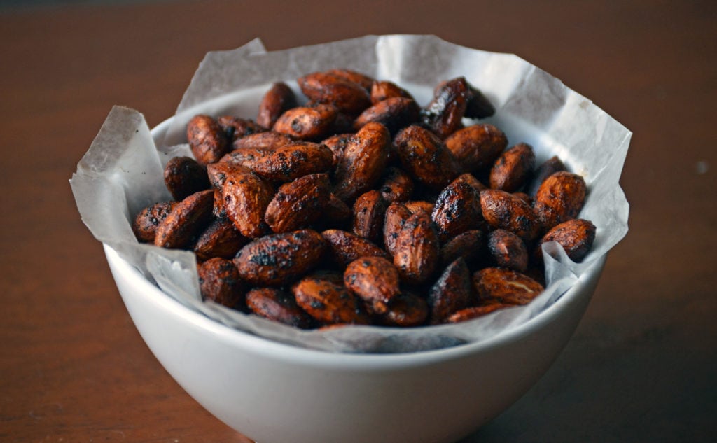 cinnamon roasted almonds