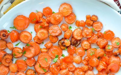 Honey Lime Roasted Carrots