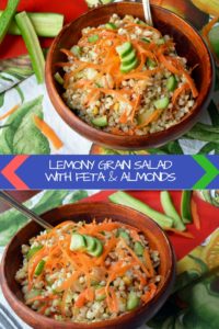 PINTEREST PICTURE OF LEMONY GRAIN SALAD