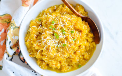 Pumpkin Cauliflower Rice Risotto