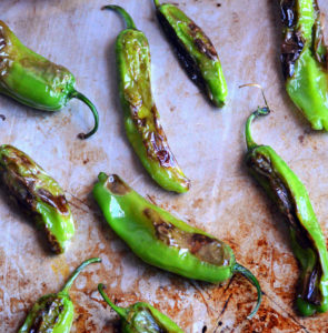 Shishito Peppers vertical