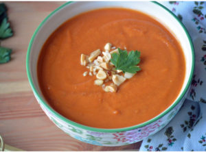 Crock-Pot Spicy Sweet Potato & Peanut Stew