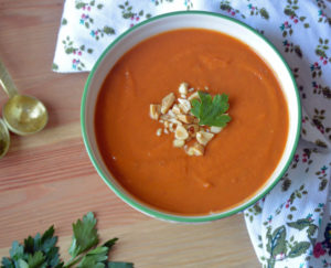 Crock-Pot Spicy Sweet Potato & Peanut Stew