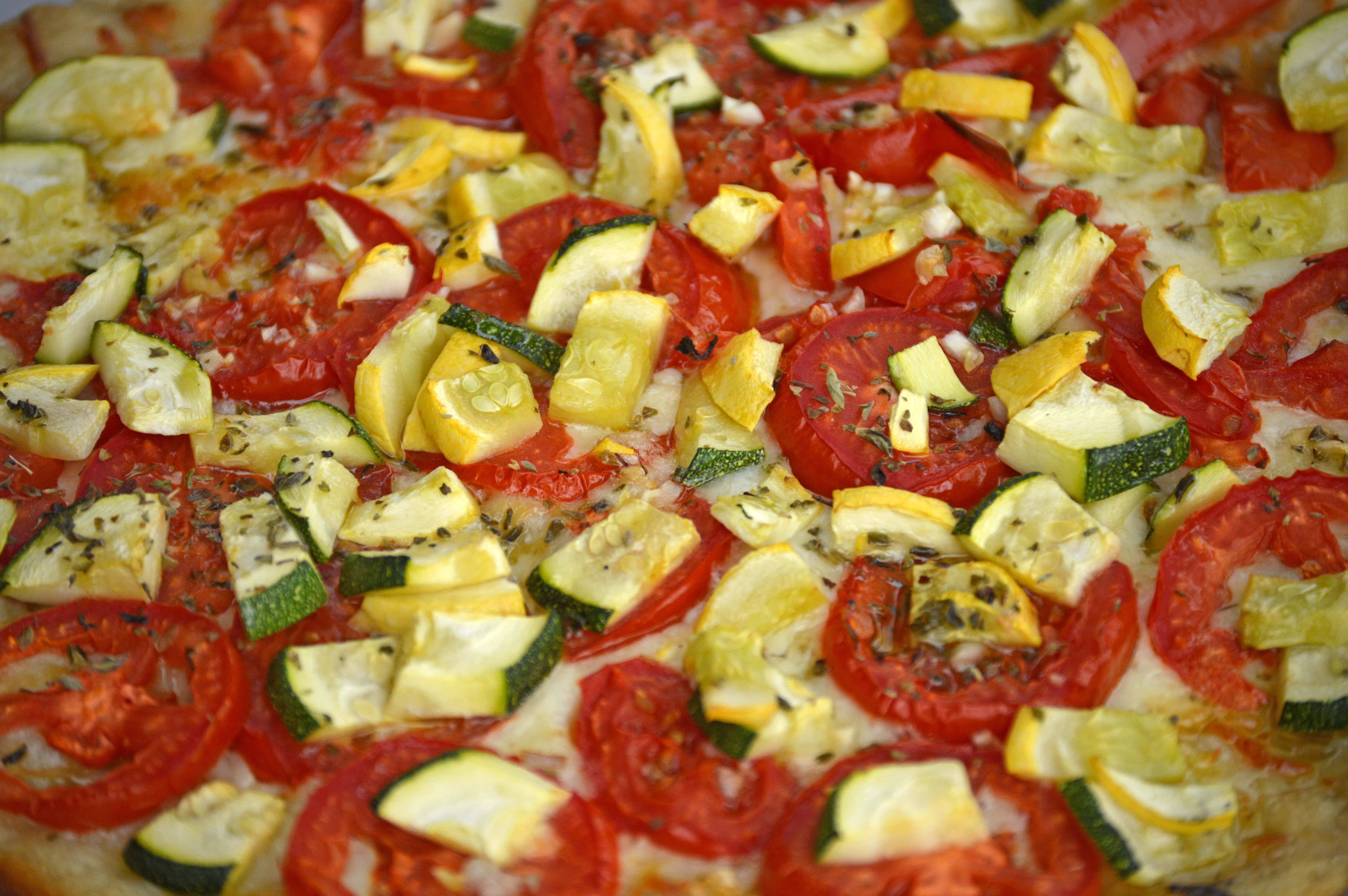 tomatoes and zucchini